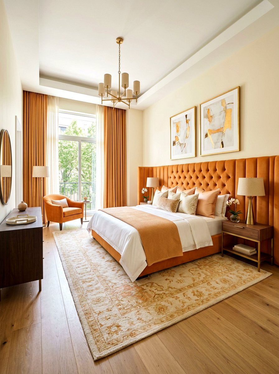 30 Apricot Bedroom Ideas for a Warm, Dreamy Retreat Today