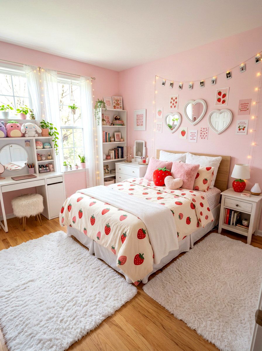 Soft Girl Aesthetic Bedroom - 30 cool teen room ideas aesthetic