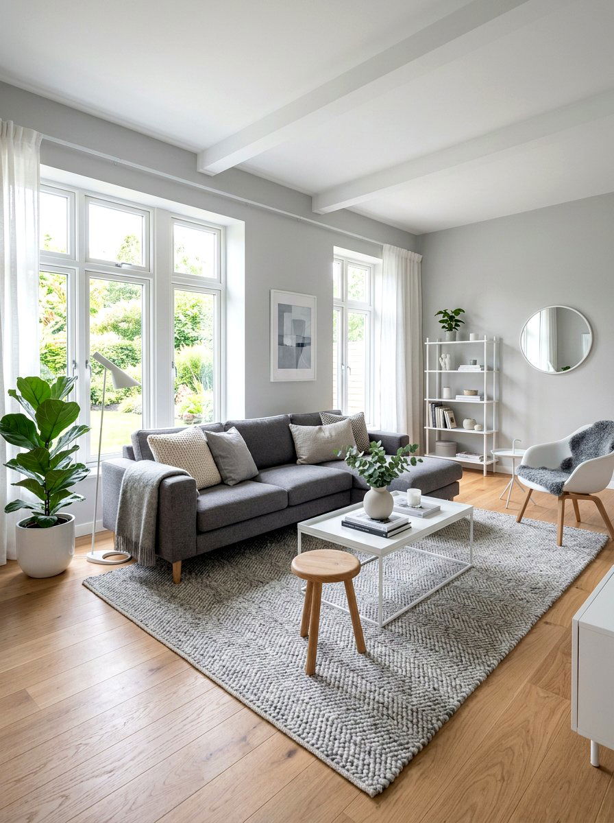 Soft Grey Interior - 30 Scandinavian home ideas
