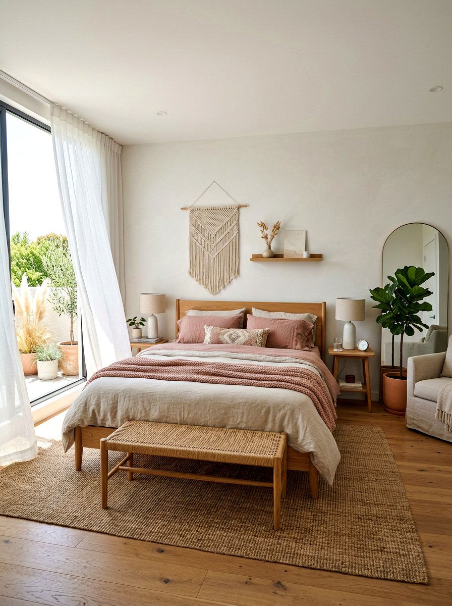 Soft Linen Bedding - 30 quiet romance home ideas