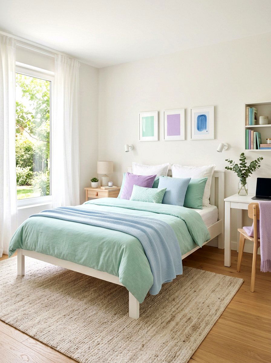 Soft Pastel Bedroom - 30 coquette bedroom decor ideas