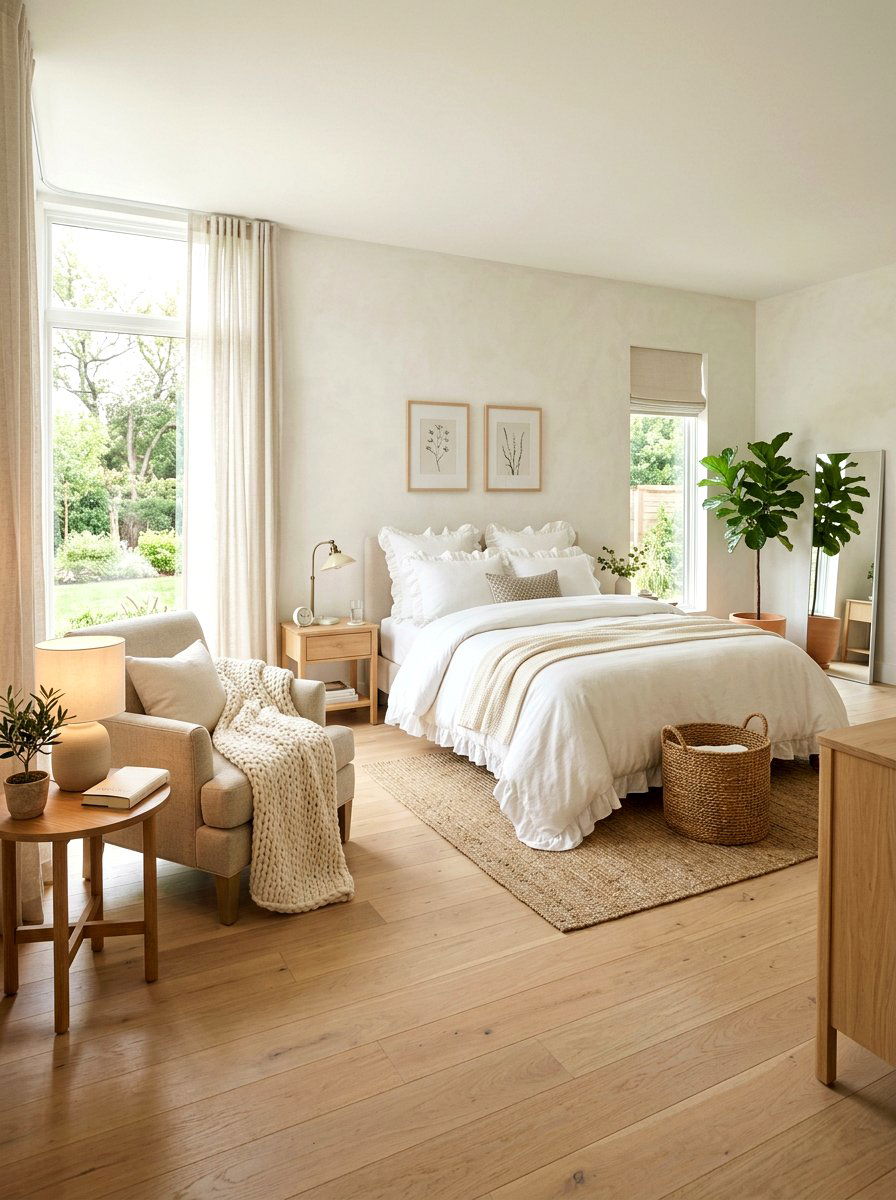 Soft Ruffled Duvet - 30 ruffled bedding bedroom ideas