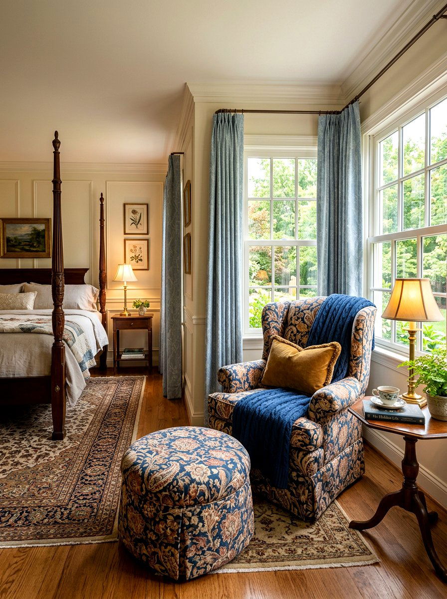 Soft Seating Nook - 30 acoustic bedroom ideas