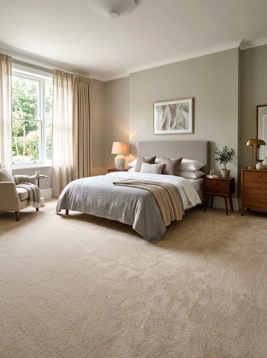 Soft Wool Carpet - 30 Nancy Meyers bedroom ideas