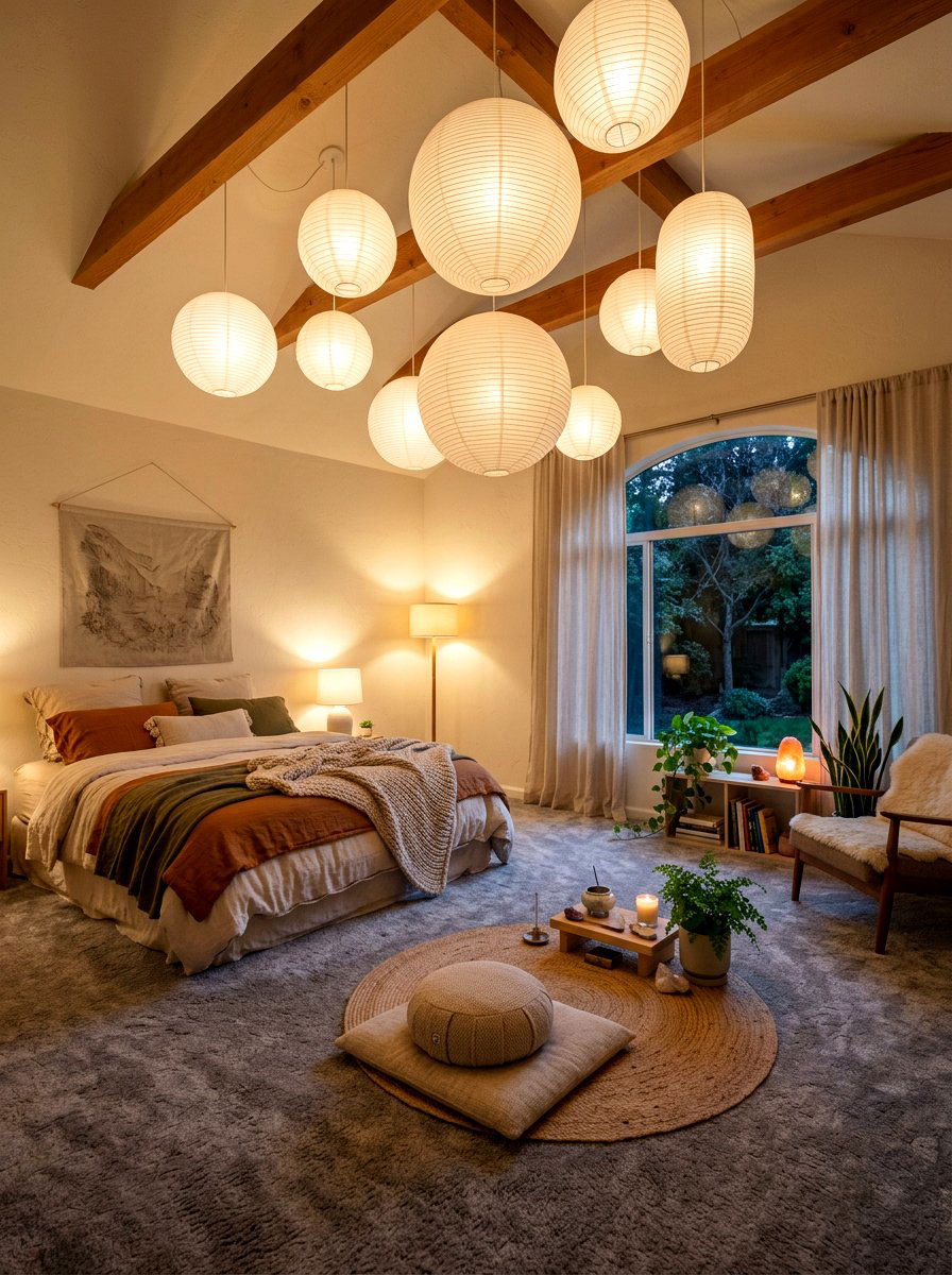 Soft lighting meditation corner bedroom - 30 meditation corner bedroom ideas