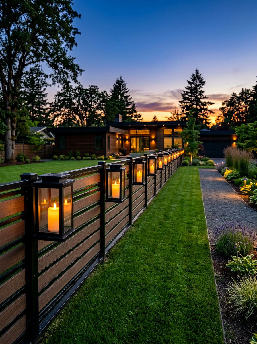 Solar Candle Lanterns - 30 outdoor candle lantern ideas