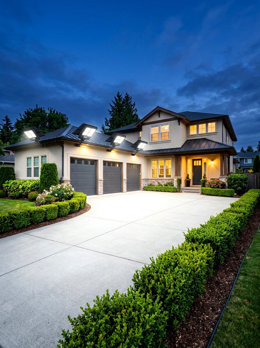 Solar Flood Lights - 30 solar lighting ideas