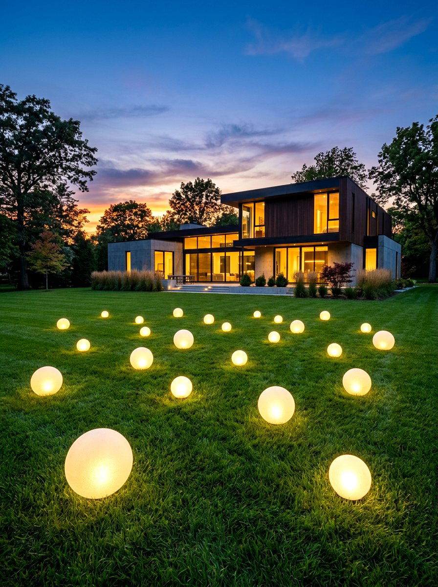Solar Globe Lights - 30 solar lighting ideas