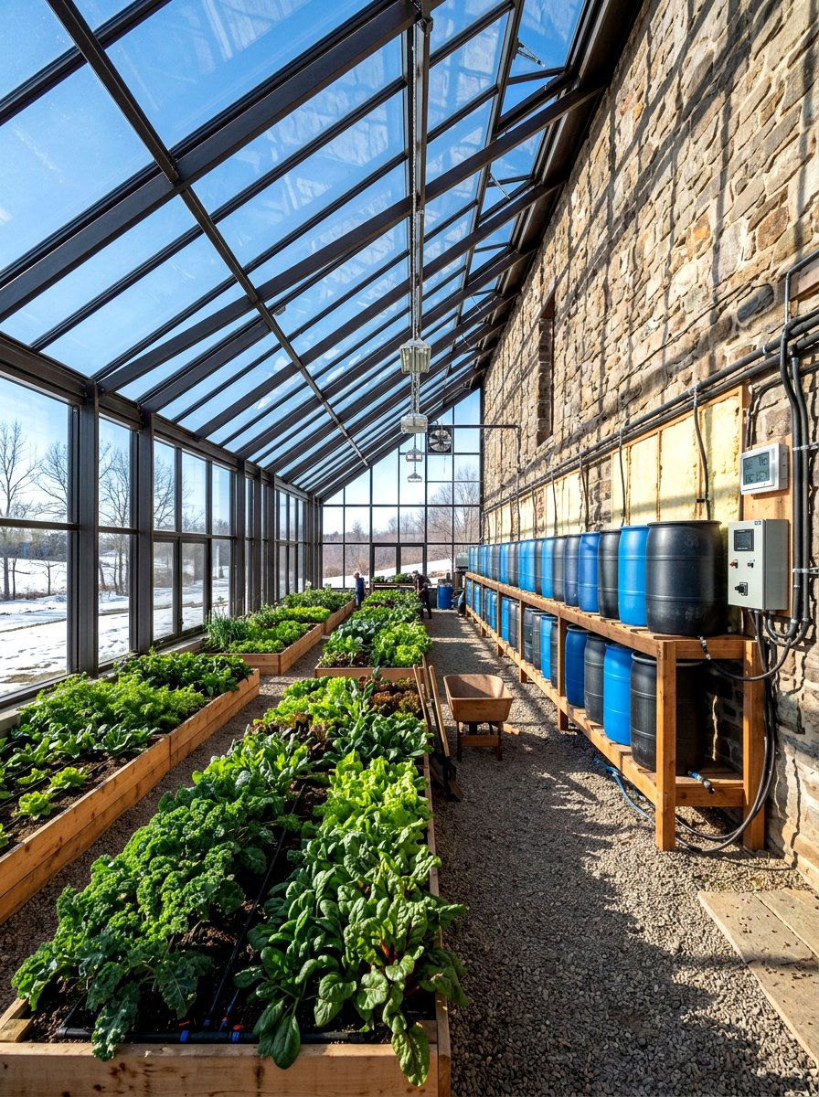 Solar Greenhouse - 30 modern greenhouse ideas