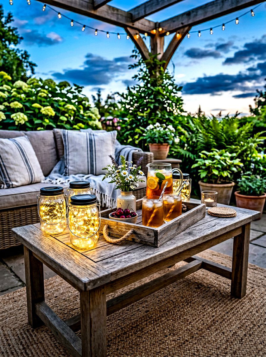 Solar Mason Jar Lights - 30 solar lighting ideas