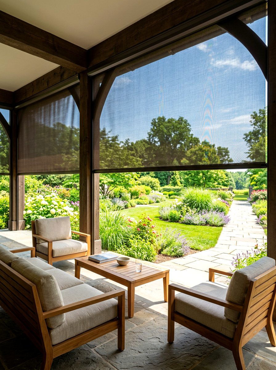 Solar Porch Shades - 30 porch shade ideas