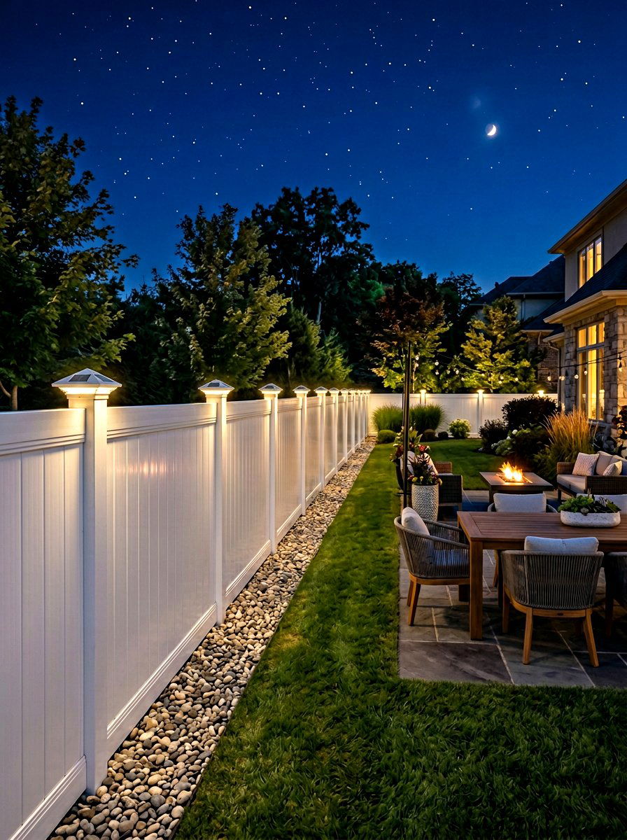 Solar Post Cap Lights - 30 solar lighting ideas