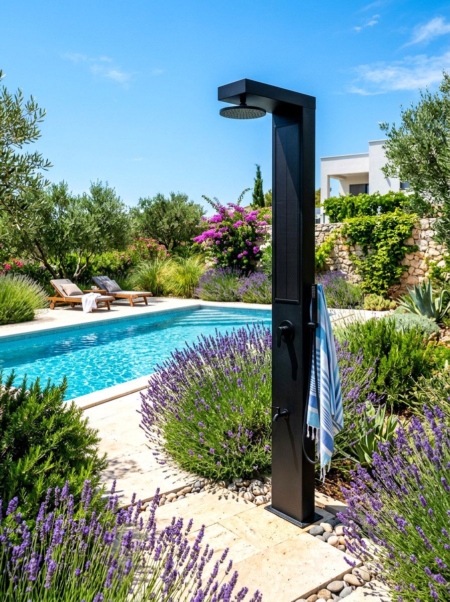 30 Outdoor Shower Ideas to Turn Your Backyard Into Spa Vibes