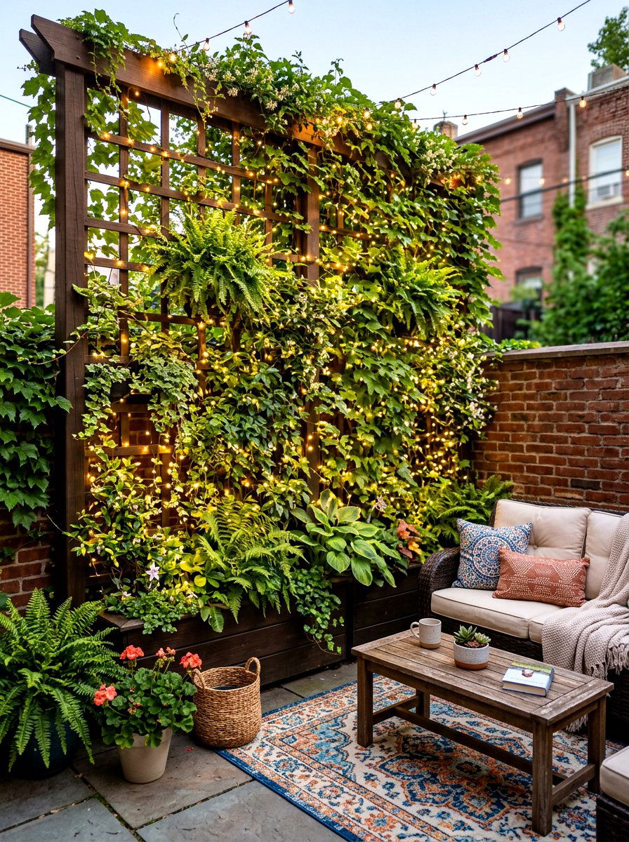 Solar Trellis Lighting - 30 solar lighting ideas