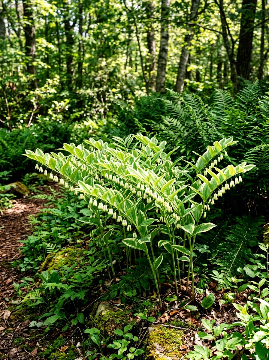 Solomon seal plant garden - 30 shade garden ideas