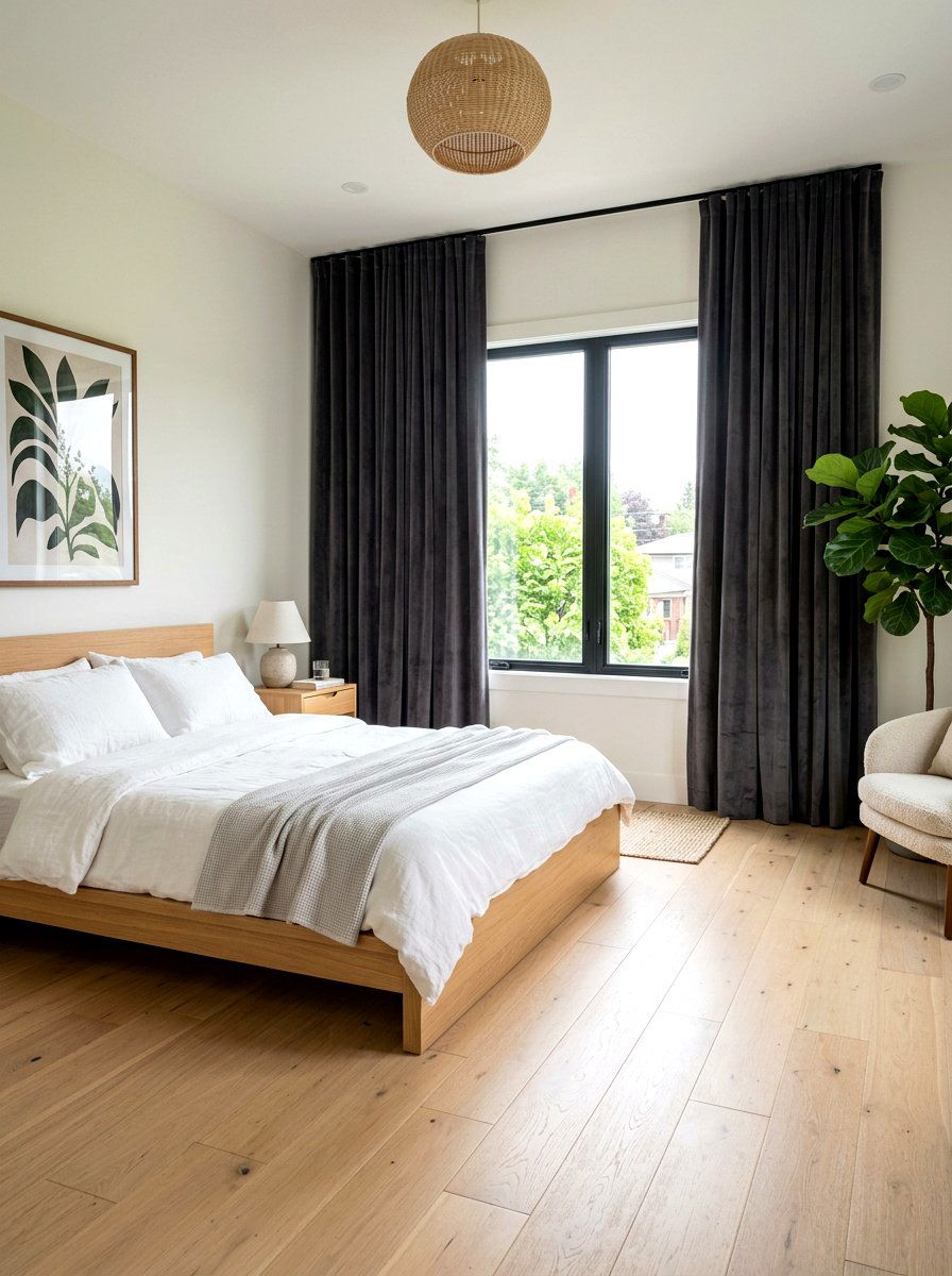 Sound Absorbing Curtains - 30 quiet room decor ideas