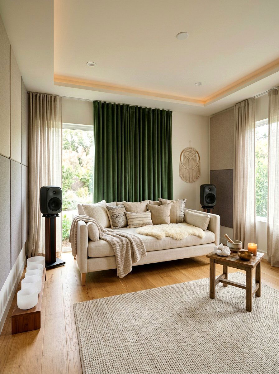 Sound Bathing Relaxation Room - 30 spa corner ideas