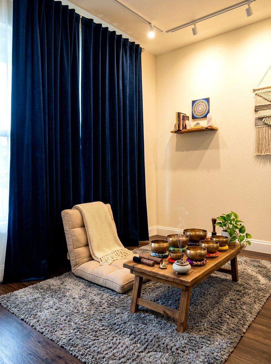Sound Meditation Nook - 30 meditation nook ideas