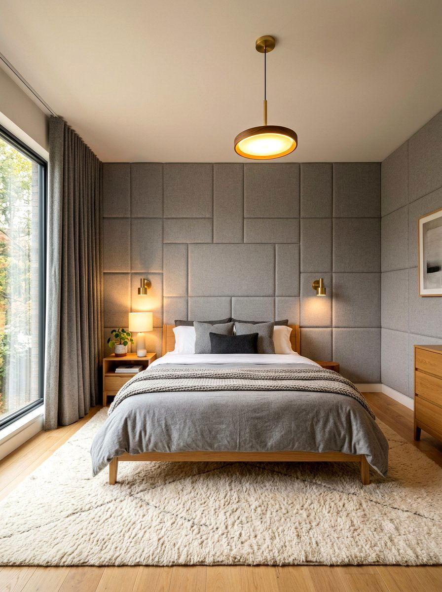 Soundproof Bedroom Panels - 30 low stimulation bedroom ideas