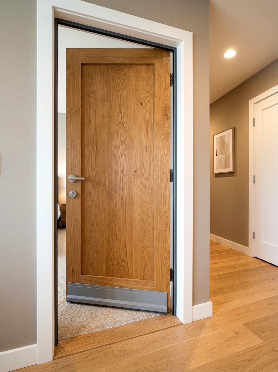 Soundproof Door Seal - 30 acoustic bedroom ideas