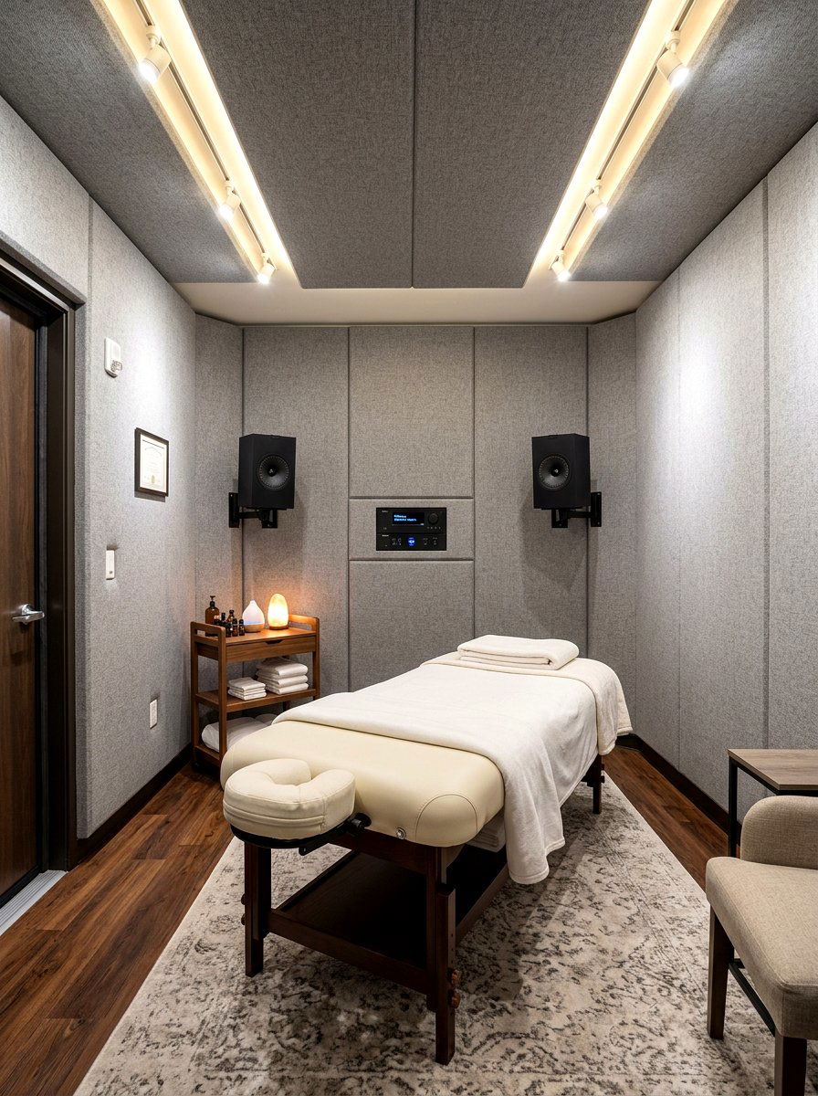 Soundproof Massage Room - 30 massage corner ideas