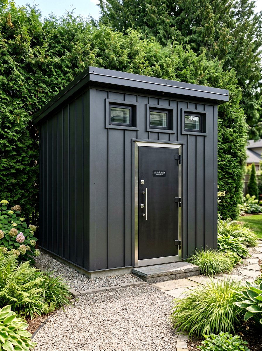 Soundproof Music Office Shed - 30 office shed garden ideas