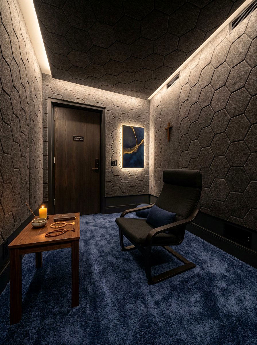 Soundproof Prayer Meditation Room - 30 prayer room ideas
