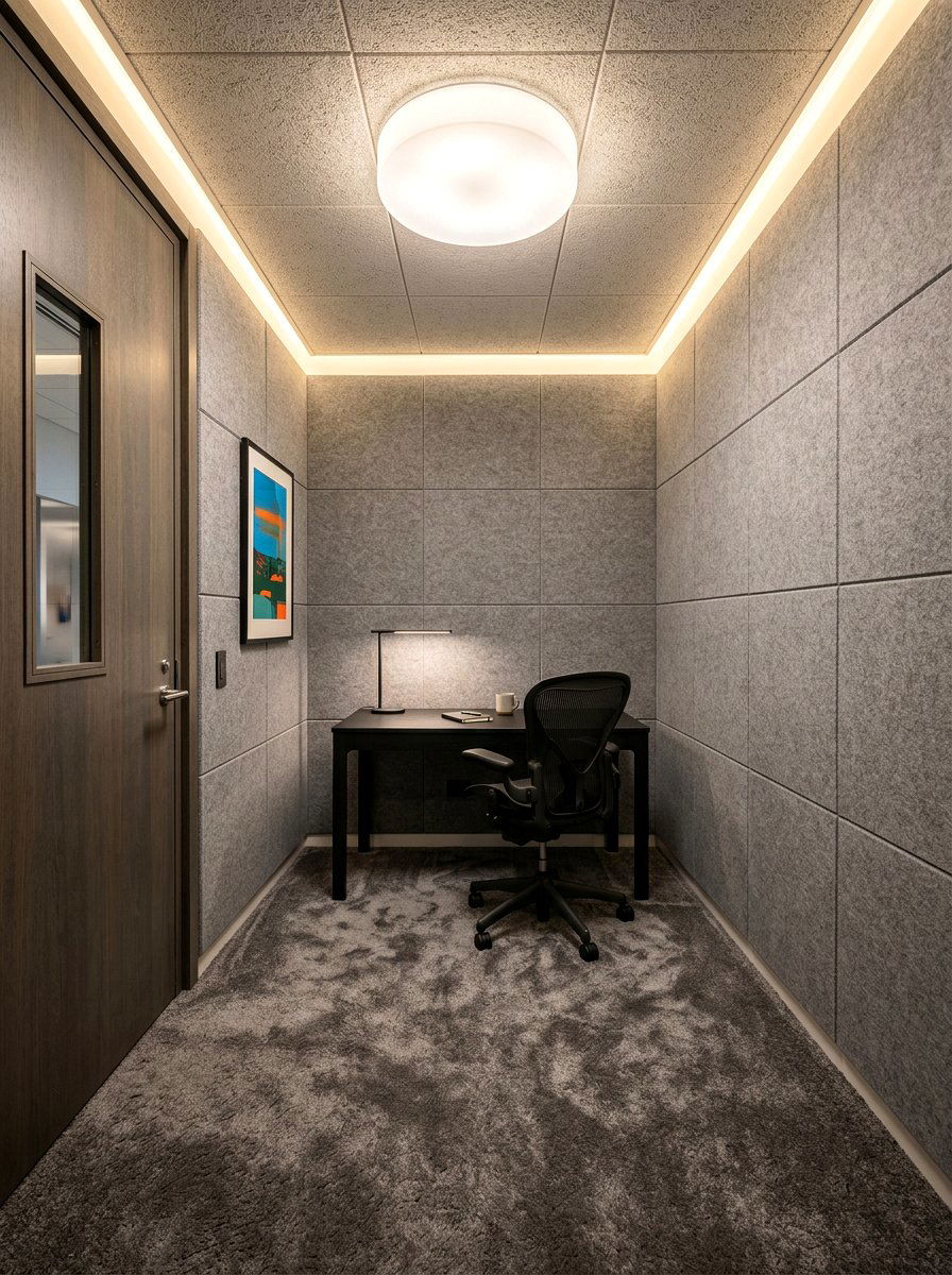 Soundproof Quiet Room - 30 offline home office ideas