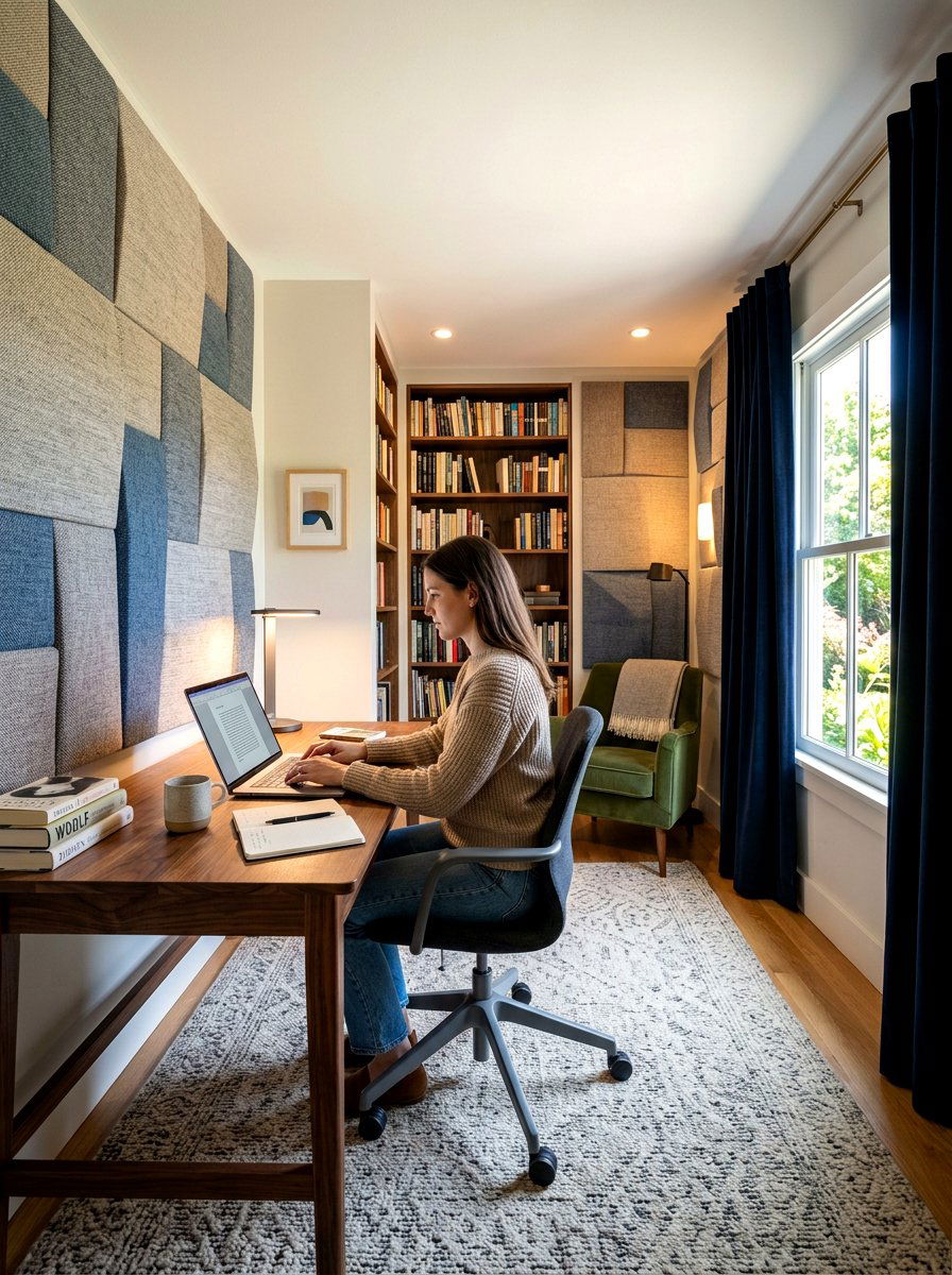 Soundproof Writing Room - 30 author office ideas