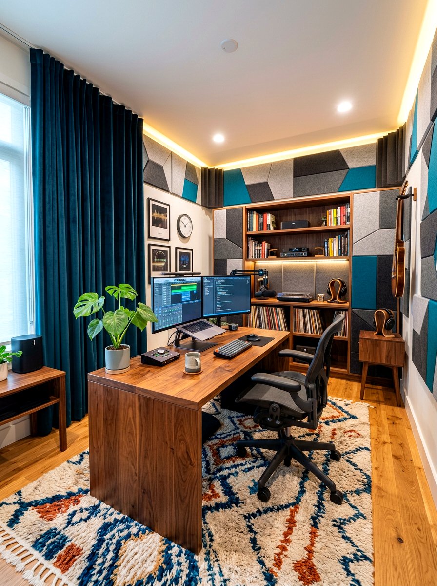Soundproof home office - 30 quiet room ideas