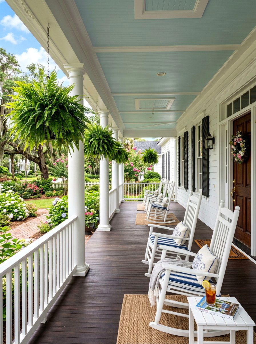 Southern Living Wraparound Porch - 30 wraparound porch ideas
