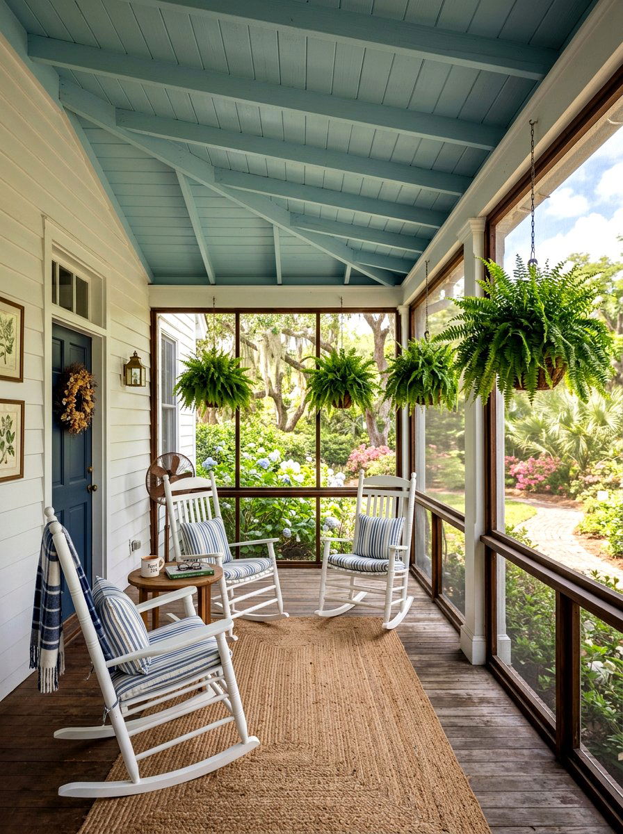 Southern Screened Porch - 30 screened porch ideas