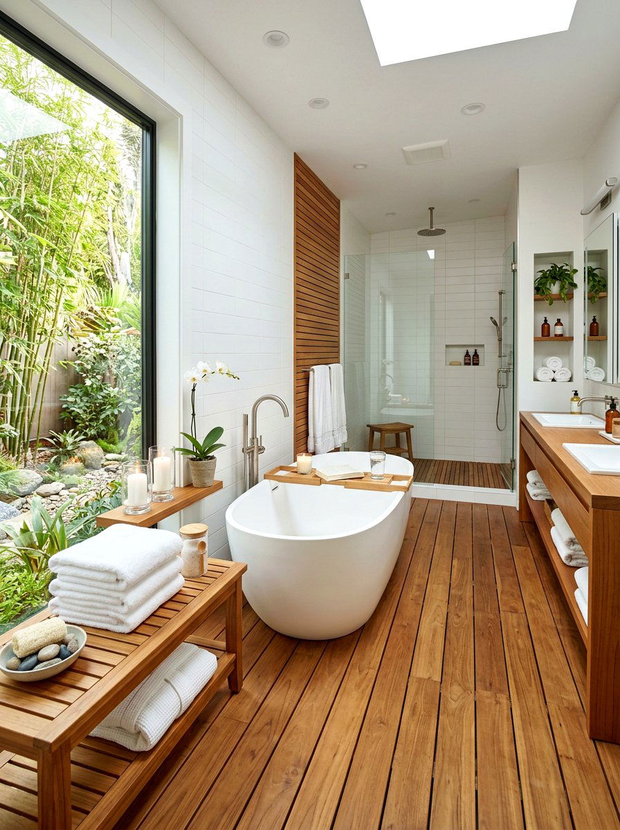 Spa Bathroom Concept - 30 quiet luxury apartment ideas