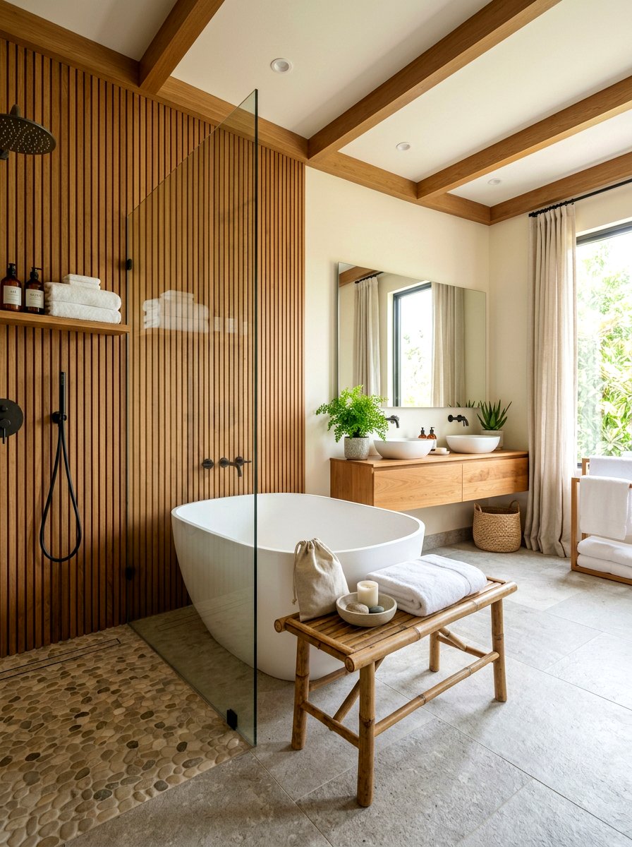 Spa Inspired Bathroom - 30 Pinterest bathroom ideas