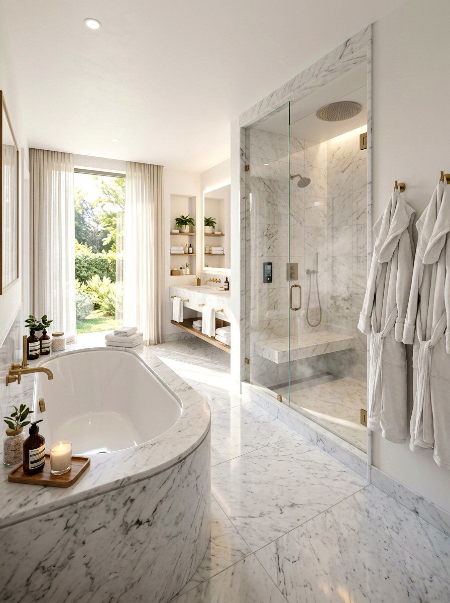 Spa bathroom - 30 recovery room ideas