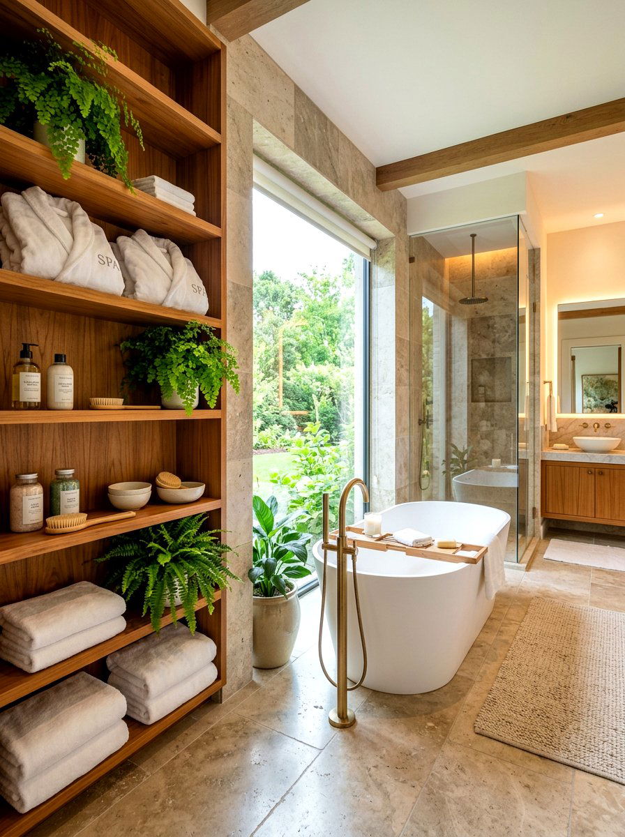 Spa bathroom theme - 30 quiet room ideas