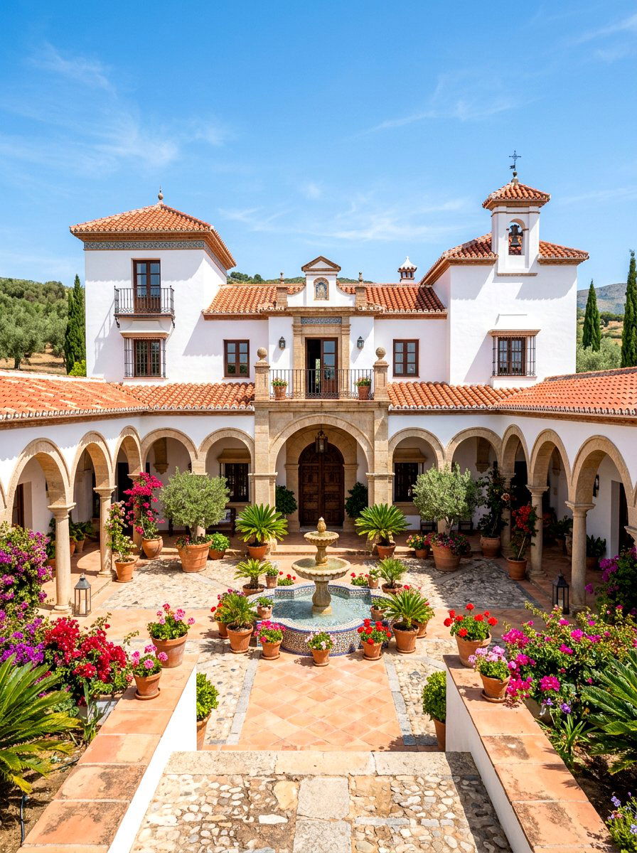 Spanish Colonial Villa - 30 villa exterior ideas