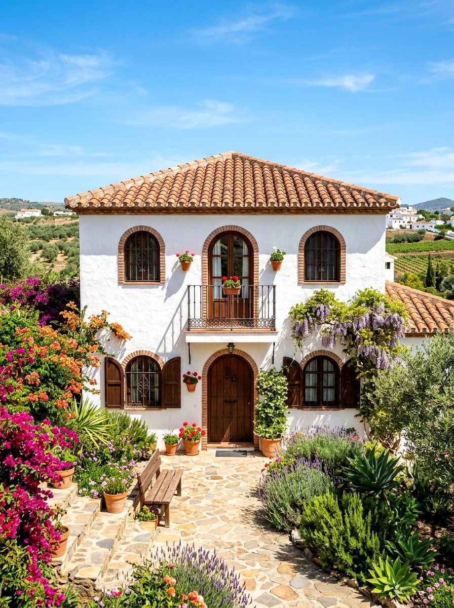 Spanish Style Cottage - 30 storybook cottage exterior ideas