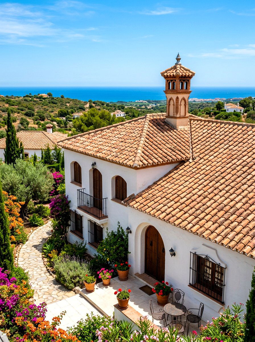 Spanish Terracotta Roof - 30 European summer home ideas