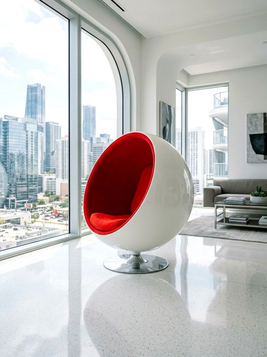 Spherical Chair - 30 sculptural furniture ideas