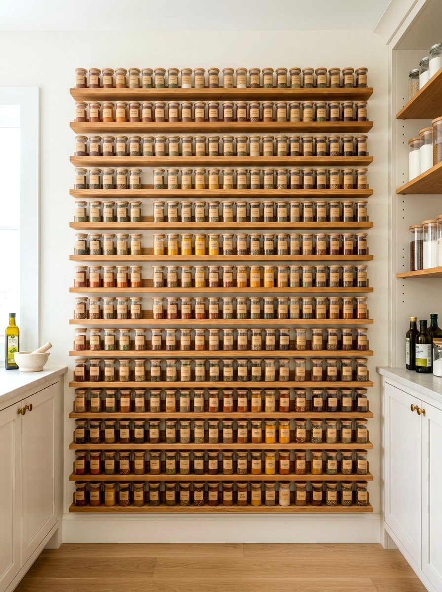 Spice Rack Organizer - 30 refill station pantry ideas