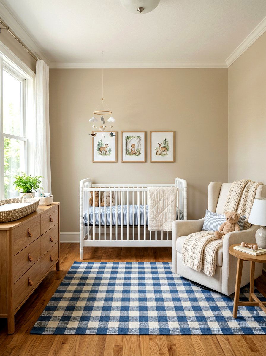 Spindle crib nursery - 30 soft traditional nursery ideas