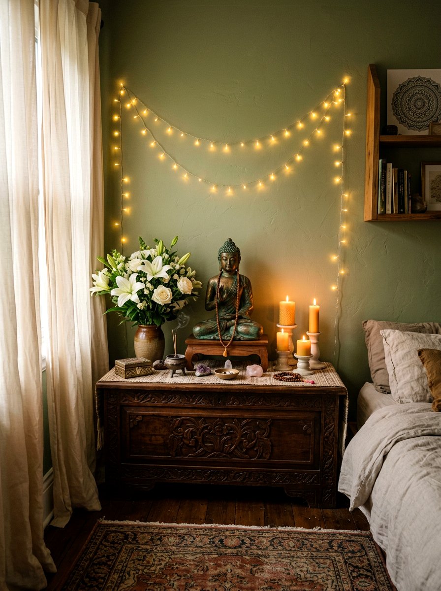 Spiritual Altar Space - 30 wellness nook ideas