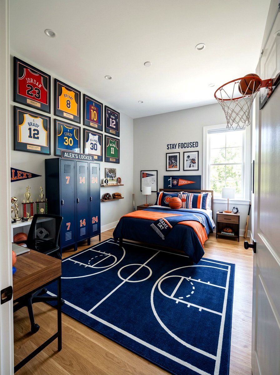 Sports Theme - 30 tween boy bedroom ideas