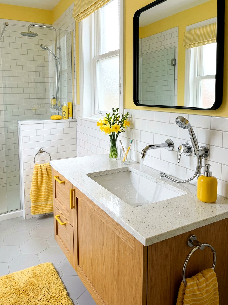 Spray Faucet Insert - 30 low water bathroom ideas