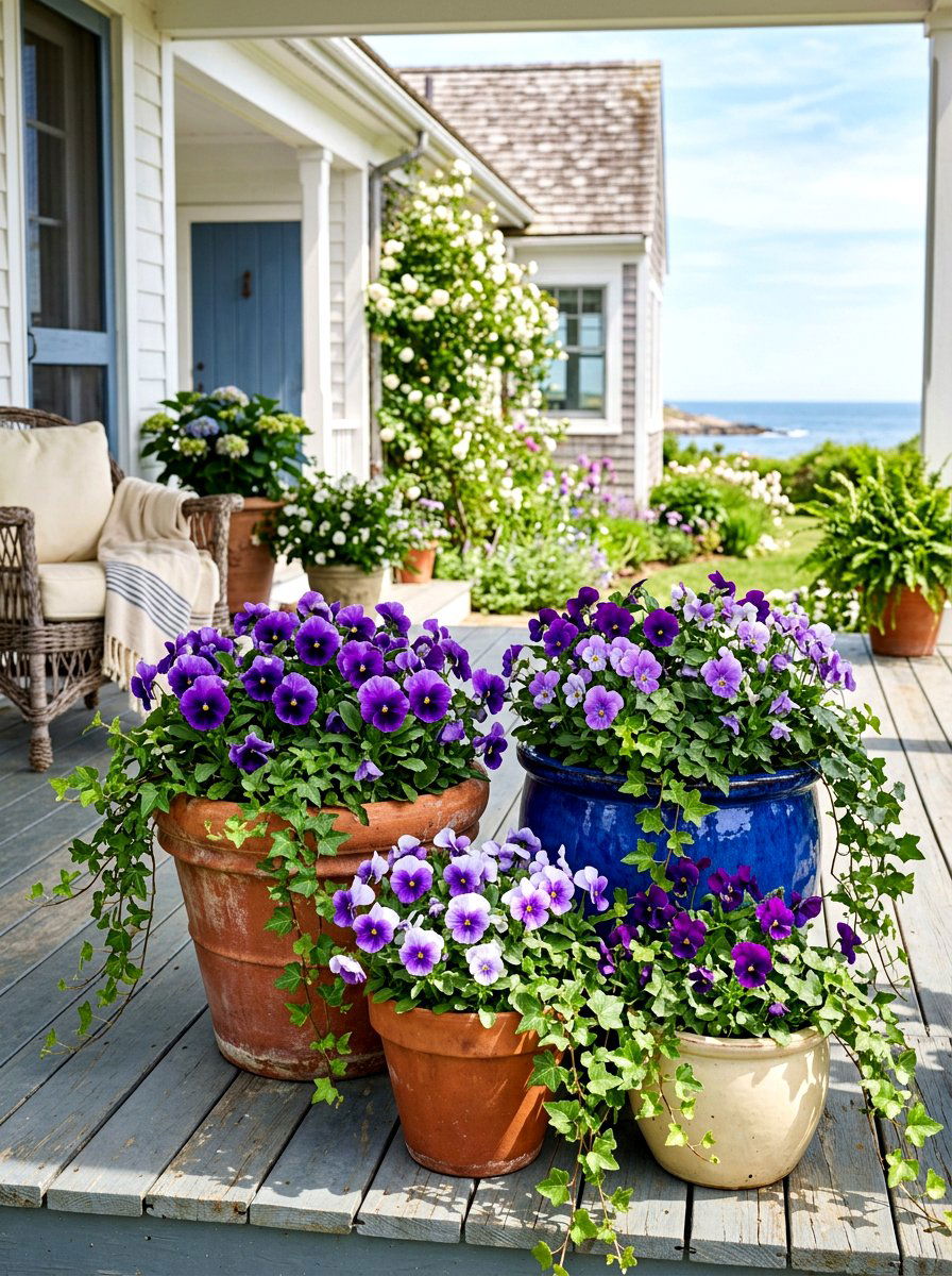 Spring Container Garden - 30 spring garden ideas