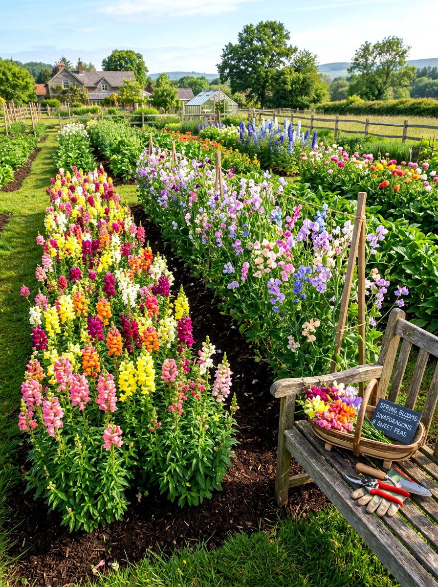 Spring Cut Flower Garden - 30 spring garden ideas