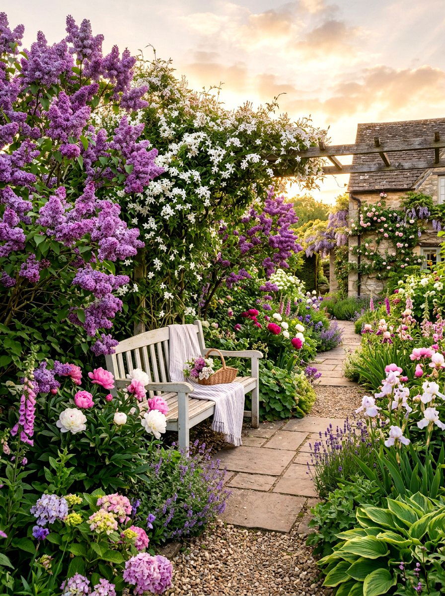Spring Fragrant Garden - 30 spring garden ideas