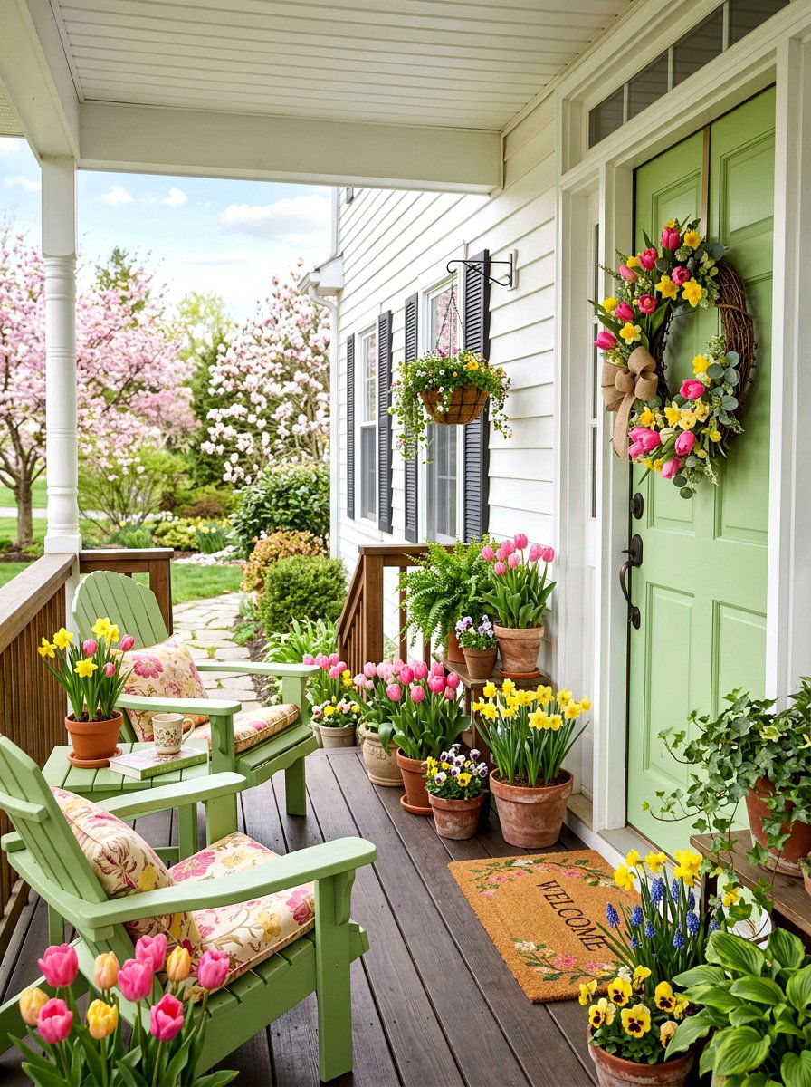 Spring Front Porch Decor - 30 front porch decor ideas