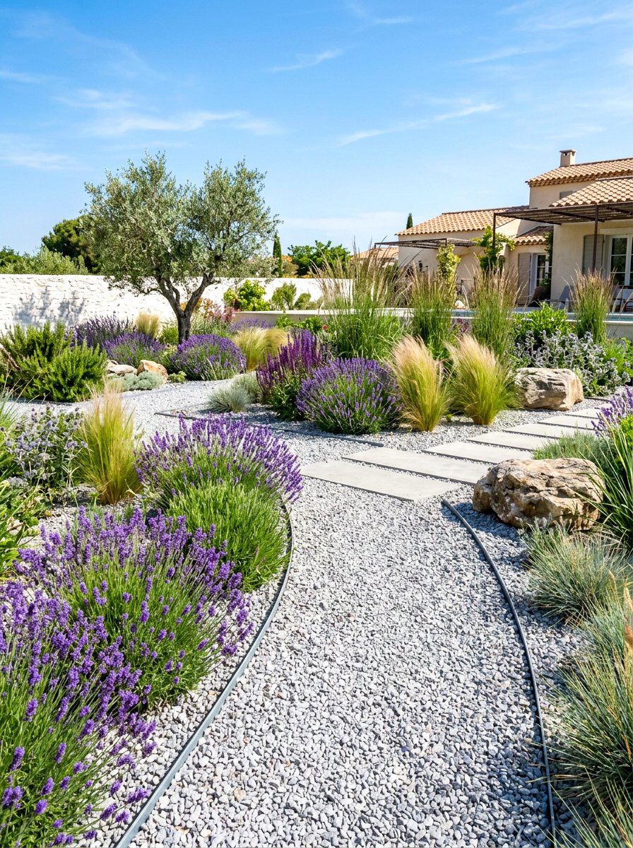 Spring Gravel Garden - 30 spring garden ideas